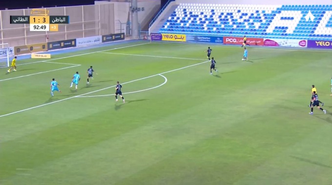 Goal Abdoulay Diaby For Team Al Batin Against Al-Tai FC minute 90