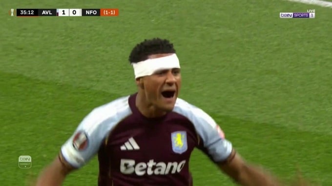Goal Ollie Watkins For Team Aston Villa Against Nottingham minute 36