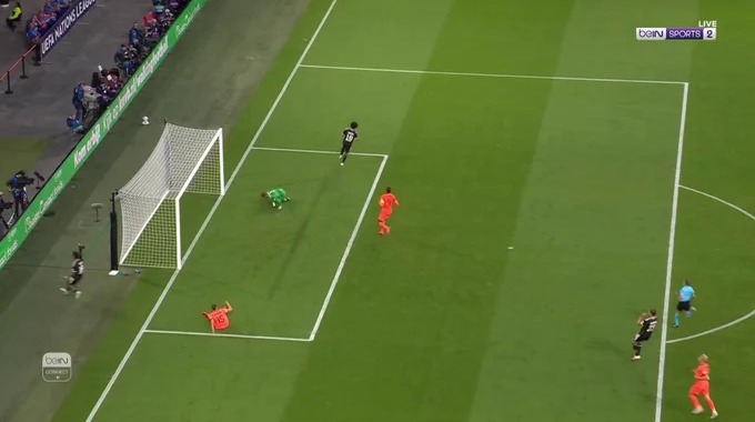 Miss Goal Karim Adeyemi For Team Germany Against Netherlands minute 38