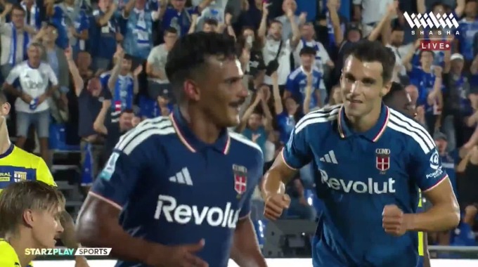 Goal Kaiki For Team Como Against Parma minute 83