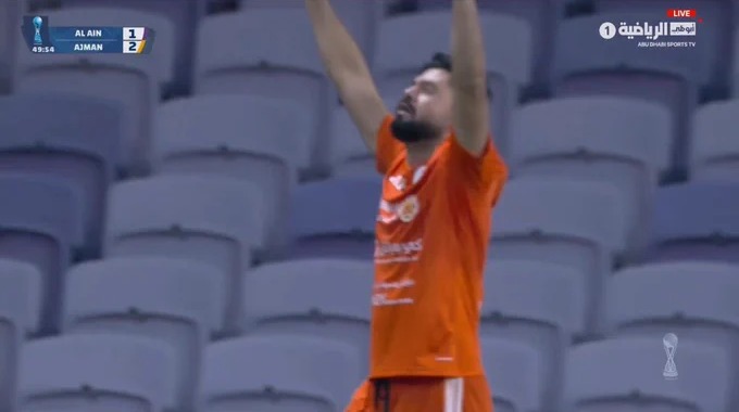 Goal Lourency For Team Ajman Against Al-Ain minute 50