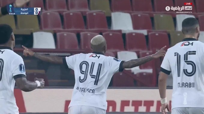 But Talisca Pour l’équipe Al-Jazira Contre Al-Wahda à la minute 60
