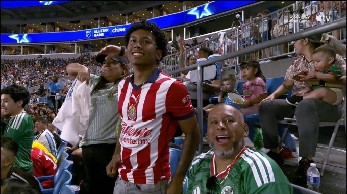 Gol Salomón Rondón Para el equipo Liga MX All-Stars Contra MLS All-Stars en el minuto 54