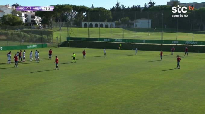 Goal Nelson Abbey For Team Rio Ave Against Al-Ahli minute 75