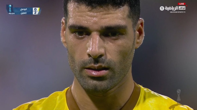Penalty Mehdi Taremi Pour l’équipe Al-Wasl Contre Al-Ain à la minute 41