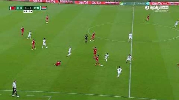 أهداف المباراة البحرين - اليمن