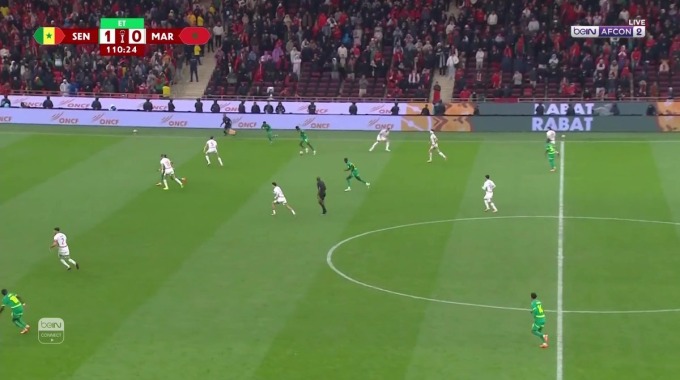 Miss Goal Cherif Ndiaye For Team Senegal Against Morocco minute 111
