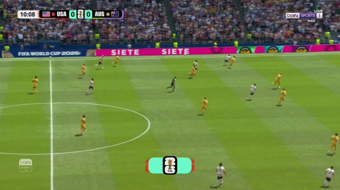 Own Goal Cameron Burgess For Team Australia Against USA minute 11