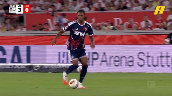But contre son camp Ramon Hendriks Pour l’équipe Stuttgart Contre FC Köln à la minute 81