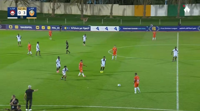 Goal Dejvi Bregu For Team Al-Zulfi Against Al-Raed minute 64