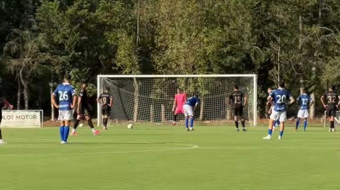 Miss Penalty Soufiane Benjdida For Team Al Ahly SC Against CF Badalona minute 25