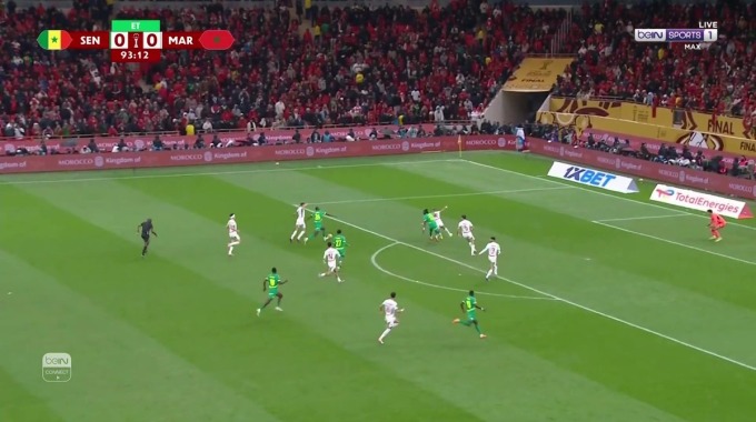 Goal Pape Gueye For Team Senegal Against Morocco minute 94