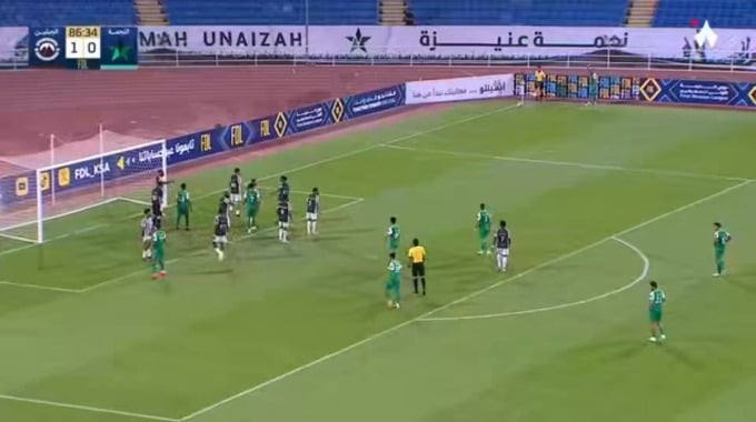 هدف جواو نيفيز لفريق النجمة بمواجهة الجبلين بالدقيقة 87