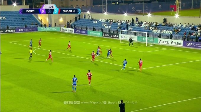 أهداف المباراة نيوم - شعب حضرموت