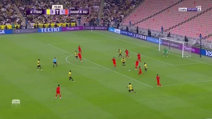 Goal Sardar Azmoun For Team Shabab Al-Ahli Against Al Ittihad minute 16