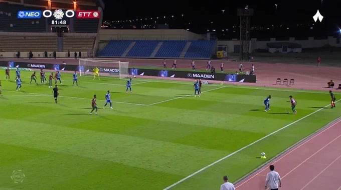 Goal Abdullah Khateeb For Team Al-Ettifaq Against NEOM SC minute 83
