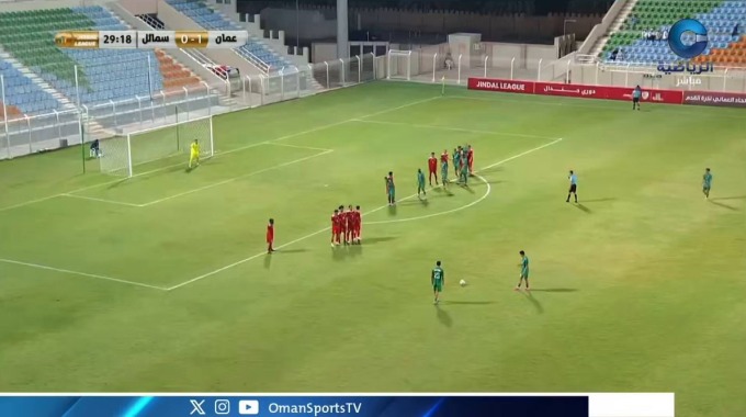Goal Musab Al-Lamki For Team Samail SC Against Oman FC minute 30