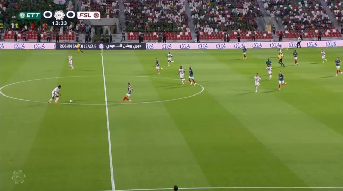 But annulé Jaime Seoane Pour l’équipe Al-Faisaly Contre Al-Ettifaq à la minute 16