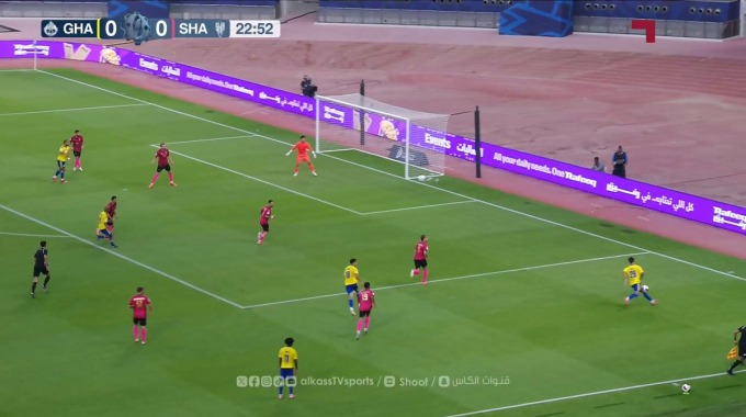 But Frank Magri Pour l’équipe Al-Gharafa Contre Al-Shahania à la minute 23