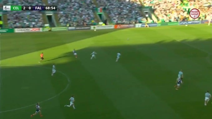 But Kyrell Wilson Pour l’équipe Falkirk Contre Celtic à la minute 70