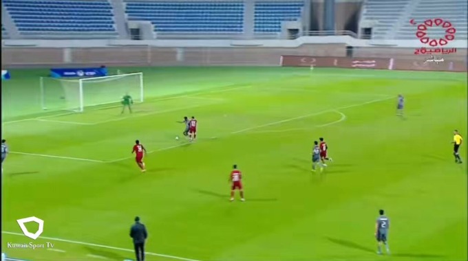 ضربة جزاء هيكل الشيخاوي لفريق النصر بمواجهة الفحيحيل بالدقيقة 87