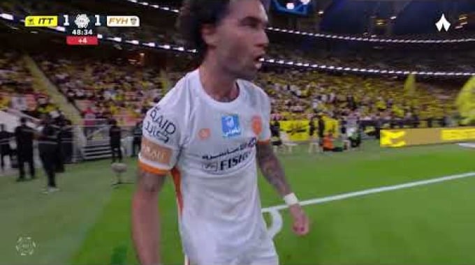 أهداف المباراة الاتحاد - الفيحاء