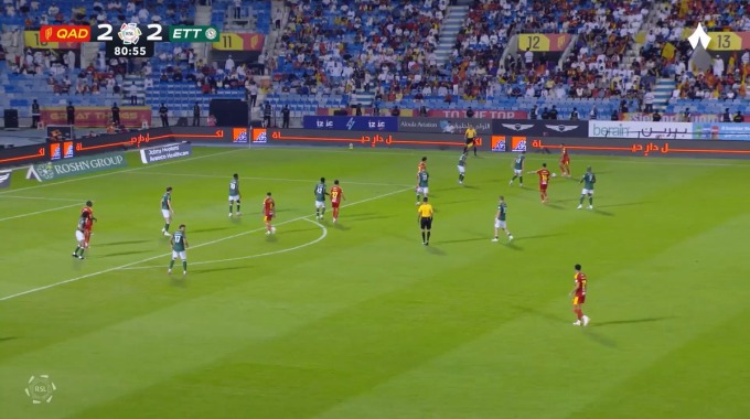 But Mohammed Al-Qahtani Pour l’équipe Al-Qadsiah Contre Al-Ettifaq à la minute 82