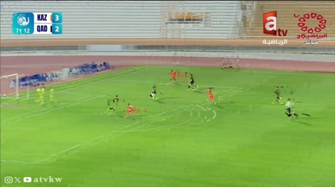 But Nasser Falah Pour l’équipe Kazma Contre Qadsia SC à la minute 72