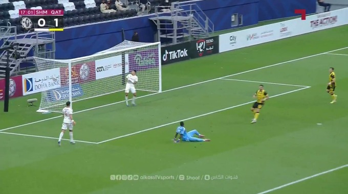 Goal João Pedro For Team Qatar SC Against Al-Shamal minute 18