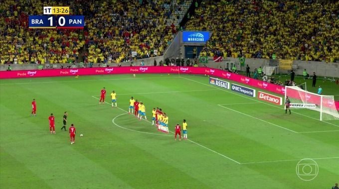 Goal  For Team Panama Against Brazil minute 
