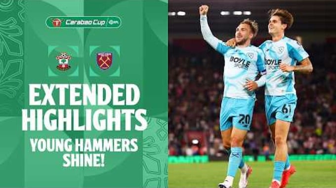 Match Highlights Southampton - West Ham