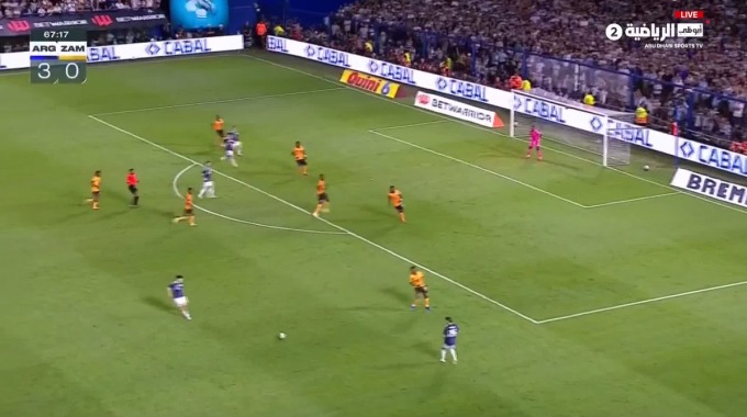 Own Goal Dominic Chanda For Team Zambia Against Argentina minute 69