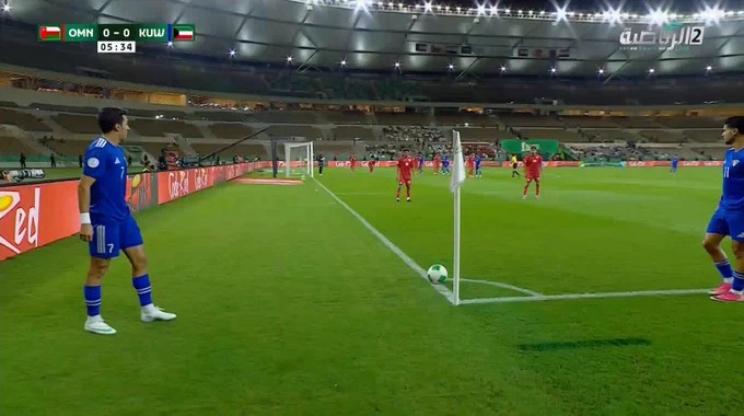 Goal Shabaib Al-Khaldi For Team Kuwait Against Oman minute 6