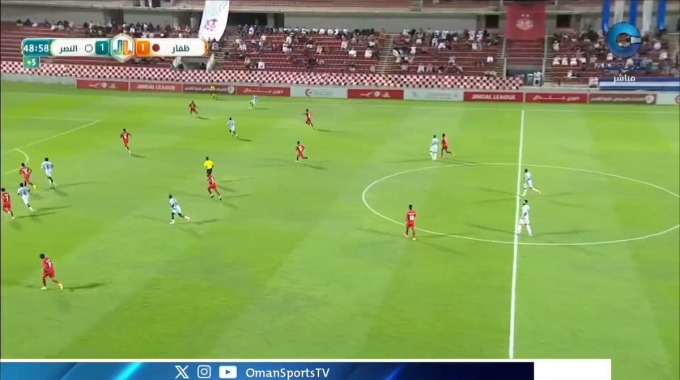 هدف ناموري كيتا لفريق النصر بمواجهة ظفار بالدقيقة 45
