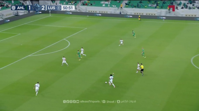 But Ismail Mohamad Pour l’équipe Al-Ahli Contre Lusail SC à la minute 51
