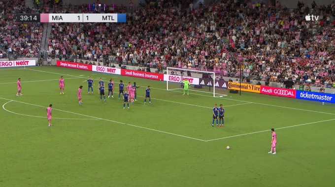 Autogol  Para el equipo CF Montreal Contra Inter Miami en el minuto 