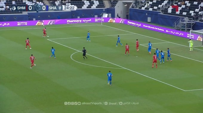 Match Goals Al-Shamal - Al-Shahania