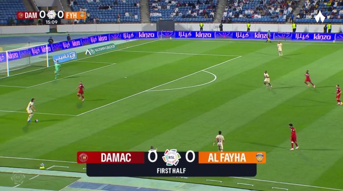 Goal Morlaye Sylla For Team Damac FC Against Al Feiha minute 16