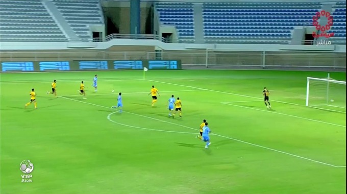 But Abdulmohsen Ali Al-Turkomani Pour l’équipe Al-Salmiya Contre Qadsia SC à la minute 57