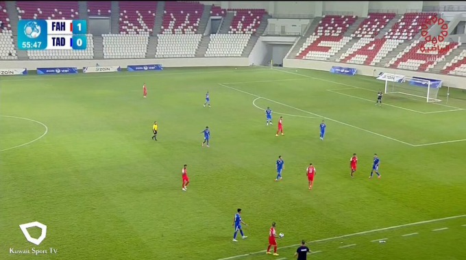Own Goal Dawood Al-Khalidi For Team Al-Tadamon Against Al-Fahaheel minute 57