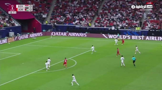 Match Goals Egypt - Jordan