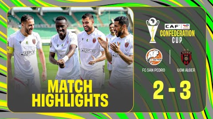 Match Highlights San Pedro - USM Alger
