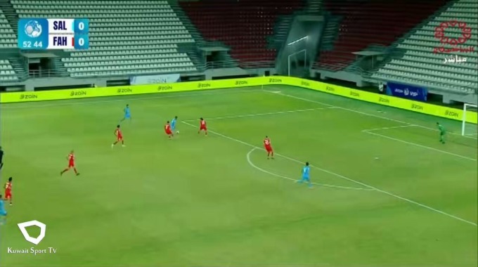 But Youssef Al-Enezan Pour l’équipe Al-Salmiya Contre Al-Fahaheel à la minute 54