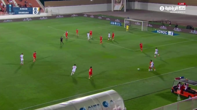 Buts du match Ajman - Sharjah FC