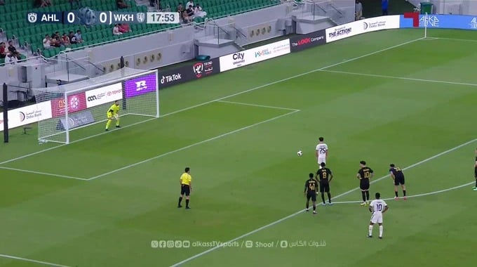 Goles del partido Al-Ahli - Al-Wakrah