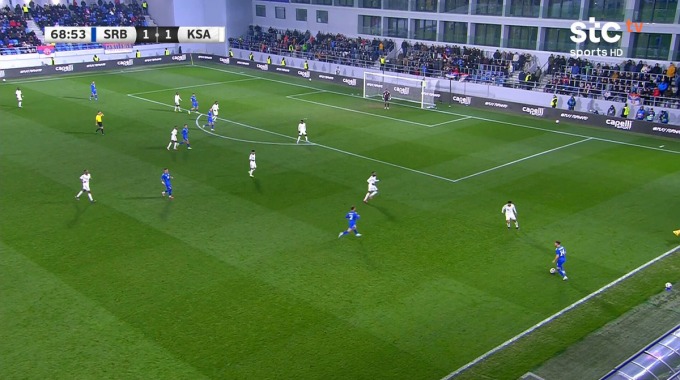 Goal Aleksandar Mitrović For Team Serbia Against Saudi Arabia minute 70