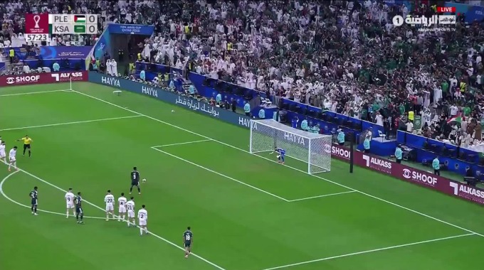 Match Goals Palestine - Saudi Arabia