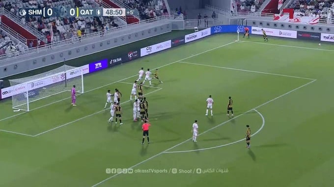 أهداف المباراة الشمال - قطر