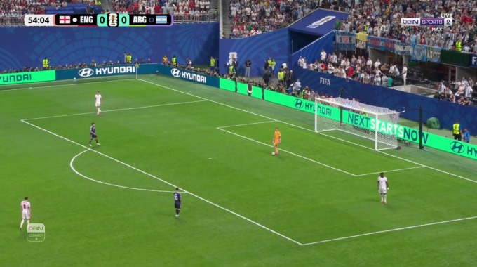 Goal Anthony Gordon For Team England Against Argentina minute 55
