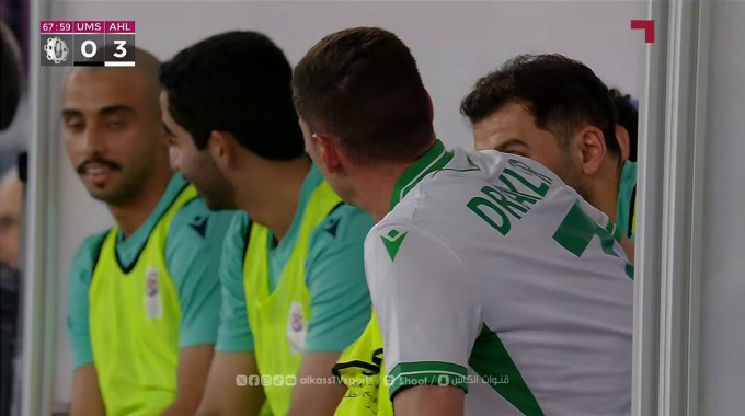 Goal Oussama Tannane For Team Umm Salal Against Al-Ahli minute 69